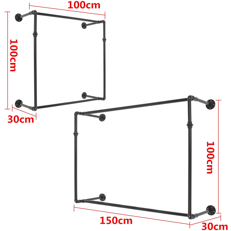 Beikirch Clothing Rack, 30cm H x 100cm W x 100cm D