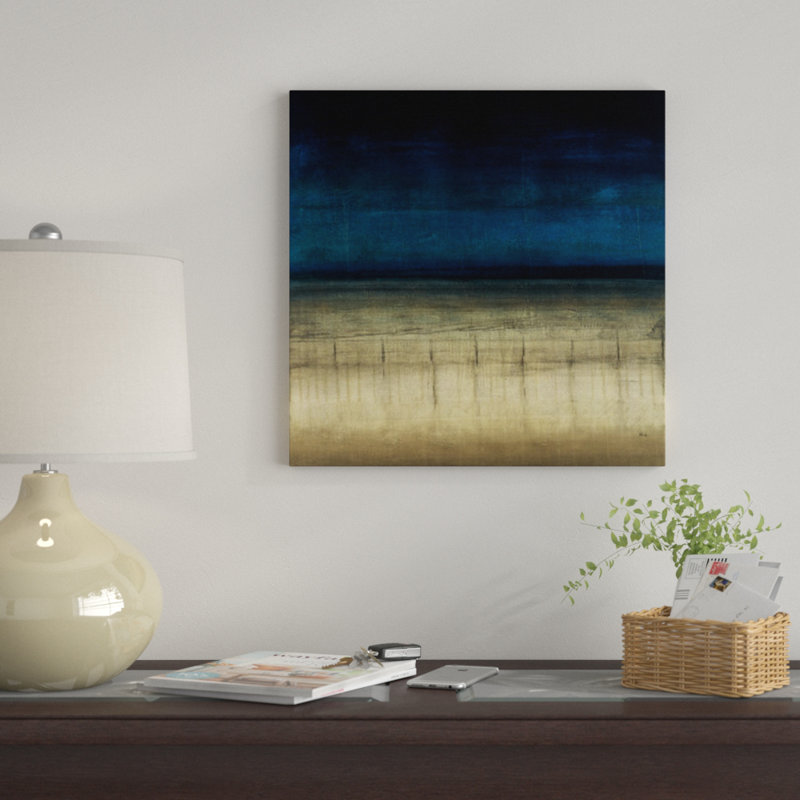 «Blue Dream», reproduction sur toile, H 37 po x l 37 po x P 1,5 po, Toile tendue, Pas de tapis