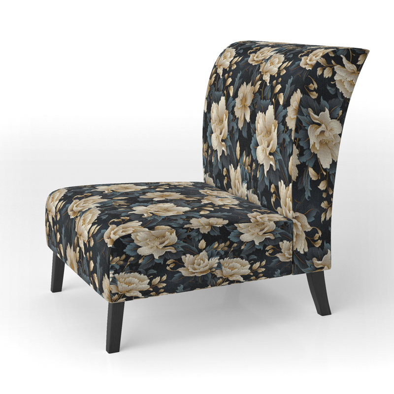 Fauteuil de chambre Timeless Beige Peony Sophistication I