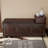 Walnut Upholstered Shoe Storage Bench