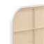 Grand lit élégant en métal blanc côtier avec tête de lit en rotin tissé, élégant et durable pour les chambres modernes