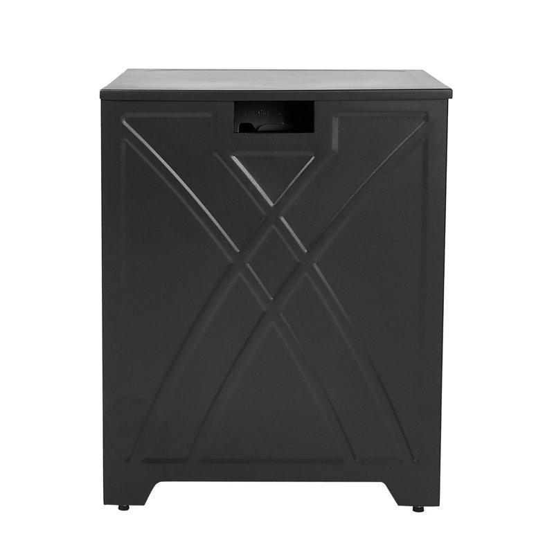 Couvercle de réservoir de propane 20 lb, Noir