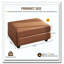 Repose-pieds en similicuir-1228691024