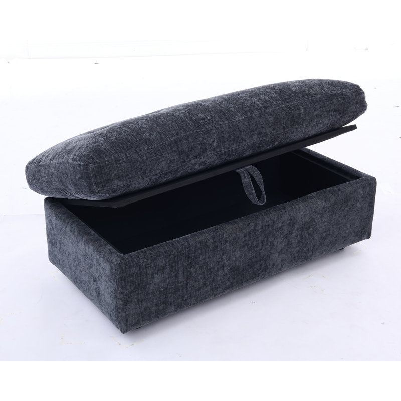 Fauteuil de loisir, fauteuil inclinable double, dossier réglable manuellement, accoudoirs rembourrés, port de charge USB latéral et support pour téléphone, livré avec un repose-pieds de rangement assorti - noir