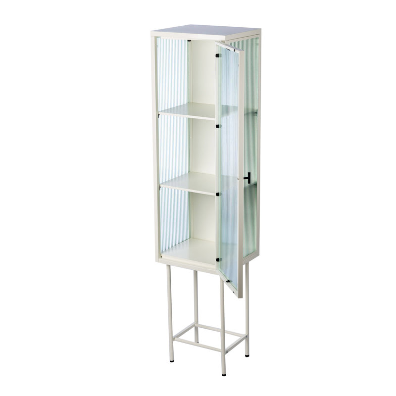 Armoire vitrée, Blanc
