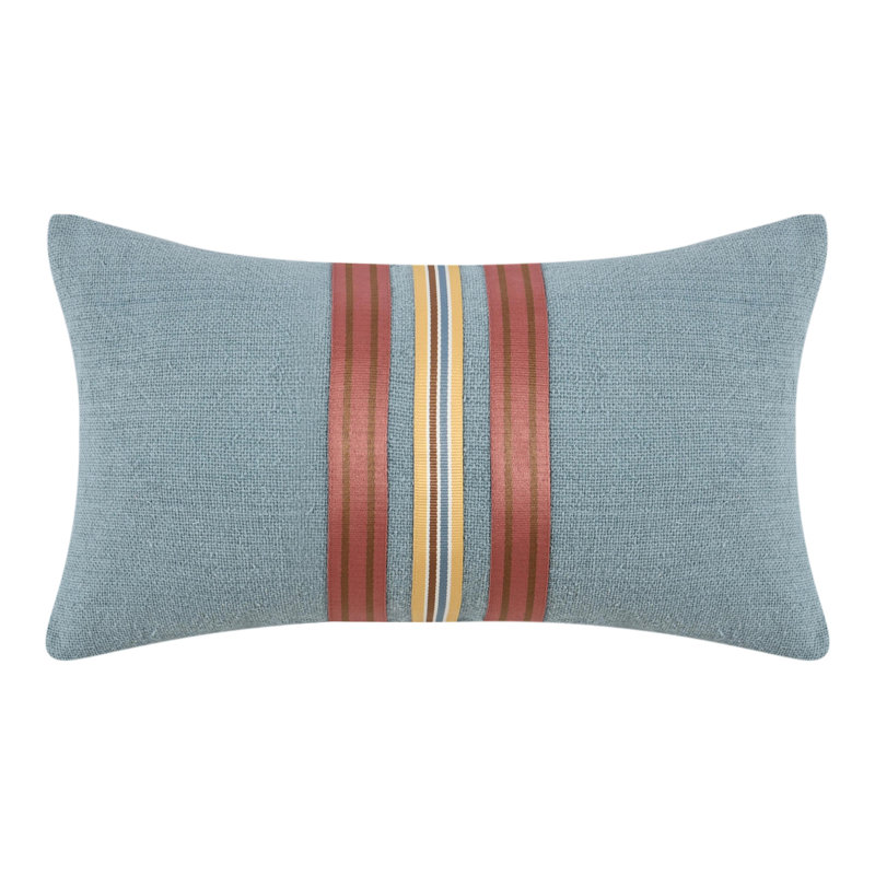 Breton Lumbar Pillow Cover & Insert