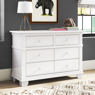 Adam 6 Drawer Double Dresser by Greyleigh Baby & Kids