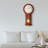 Solid + Manufactured Wood Wall Clock