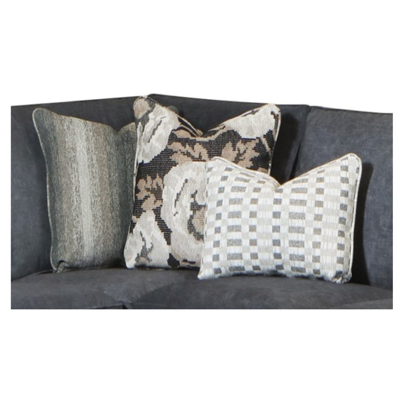 Kemberley Upholstered L-Shaped Sectional, Right Hand Facing