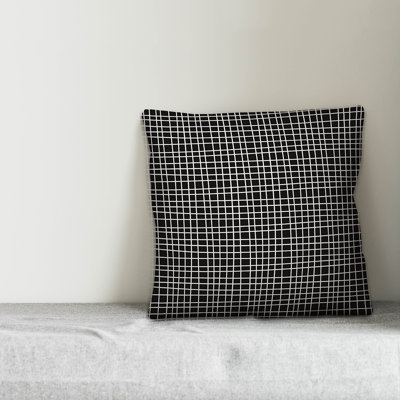 Plaid Throw Pillow