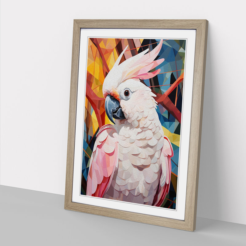 Single Picture Frame Print on Wood, Oak Framed, 34cm H x 25cm W