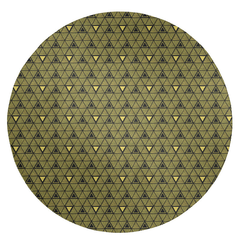 Chenille Geometric Indoor Rug, Rectangle 3' x 5'