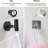 Stainless Steel Wall Mounted Bathroom Hardware Set (4 pcs)-116130622