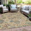 Tapis intérieur / extérieur doré lavable à la machine Xhevrie-60726636