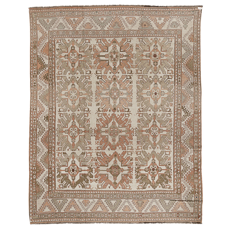 Tapis multicolore de haute qualité noué à la main