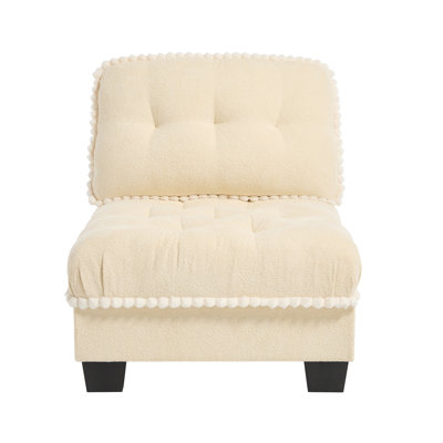 Sofa sans accoudoirs - beige