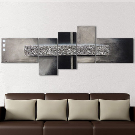 5 Piece No Frame Painting on Canvas
