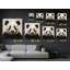 «Panda géant», reproduction sur toile, art mural animalier moderne, décor noir et blanc-1472954822