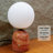 Snow ball table lamp-green-889950945