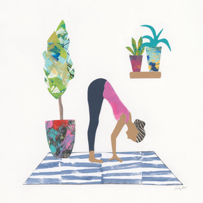 Namaste III by Courtney Prahl - Wrapped Canvas Print