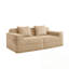 Causeuse avec coussins décoratifs et assise profonde-838966304