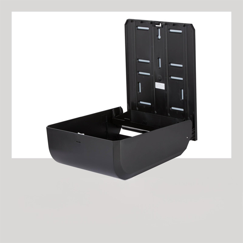 Combi-Fold Paper Towel Dispenser, Black