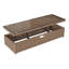 136cm Wide Straight Steel Patio Daybed