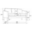 Canapé Weld Rust 77 po