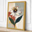 Striped Study Botanical - Wrapped Canvas-698545524-698545529