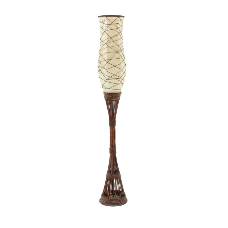 Callicles 59'' Brown Novelty Floor Lamp