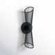 Gazania Single Light Steel Dimmable LED Wallchiere