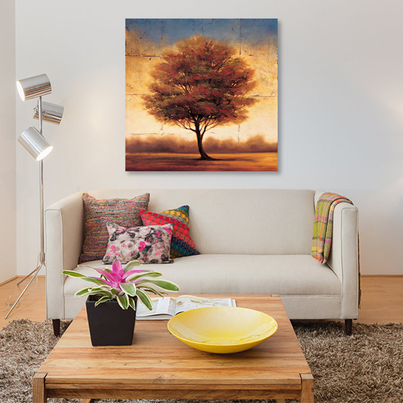 « splendor ii », reproduction d’art sur toile, H 48 po x l 48 po x P 1,5 po, Toile tendue, Pas de tapis