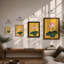 Single Lotus Bloom Botanical - Framed Print-473023808-473023809