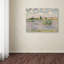 «Seine at Lavacourt» par Claude Monet, reproduction sur toile tendue-31868610