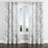 Modern Room Darkening Curtains - White Baldur Grommet Curtain - 1 Panel-2049068711-2049068706