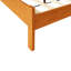 Lit plateforme en bois avec tête de lit à lattes Graham-87380365-87380369