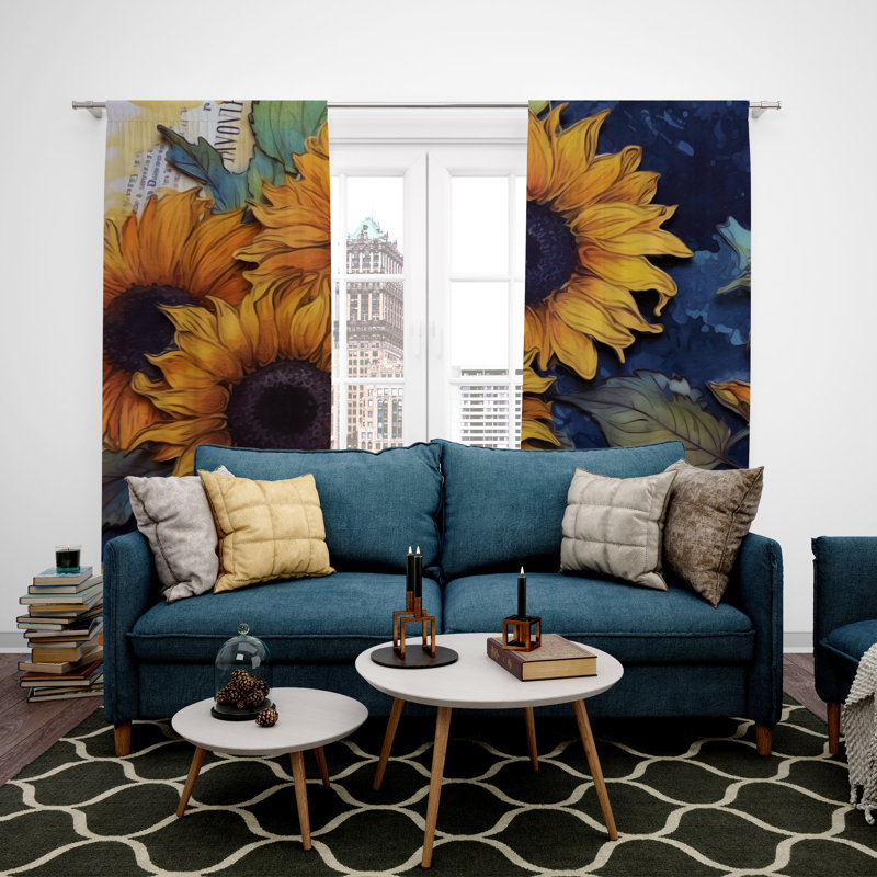 Erasmos Room Darkening Curtain, 20" W x 52" L