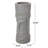 Stone Gray Magnesium Oxide Flower Planter For Yard Decoration - 24.28 In Height, 9.63 Width, 9.5 Depth, 13.24 Lb Lawn Weight