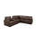 Nchevyshill Leather Match Power Recline Sectional-848549535