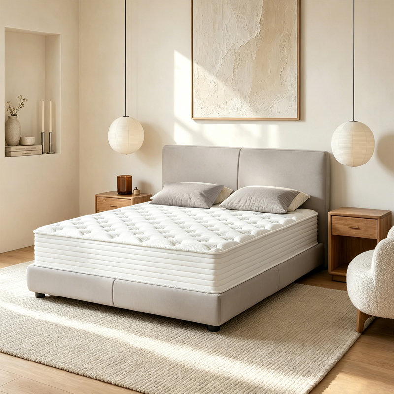 32cm Pillow Top Memory Foam Pocket Sprung 4000 Mattress, Super King (6')