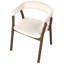 45cm H Fabric Upholstered Upholstered Back Armchair-552037121