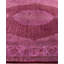 Tapis mauve en laine noué à la main Cribb 8 pi 0 po x 10 pi 1 po