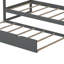 Lit superposé simple au-dessus de simple en bois massif avec lit gigogne Fechter par Harriet Bee-1550623365
