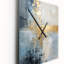 Cacey - Horloge murale moderne paysage d'hiver-1382046743