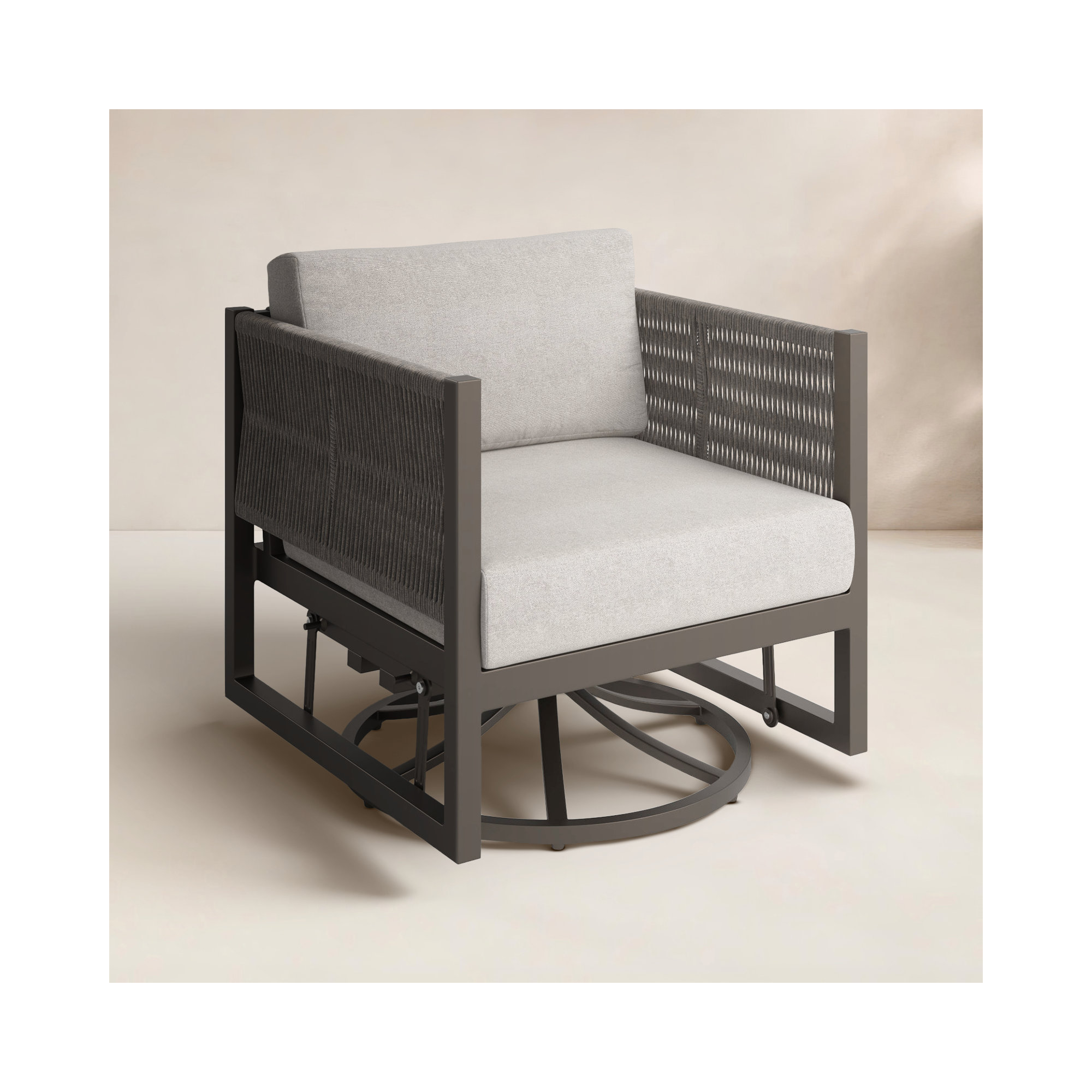 Outdoor Glider with Sunbrella® Cushions