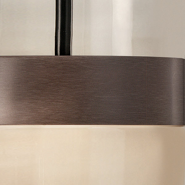 Futura Table Lamp, 19" H x 9" W x 9" D, Smoky Brown