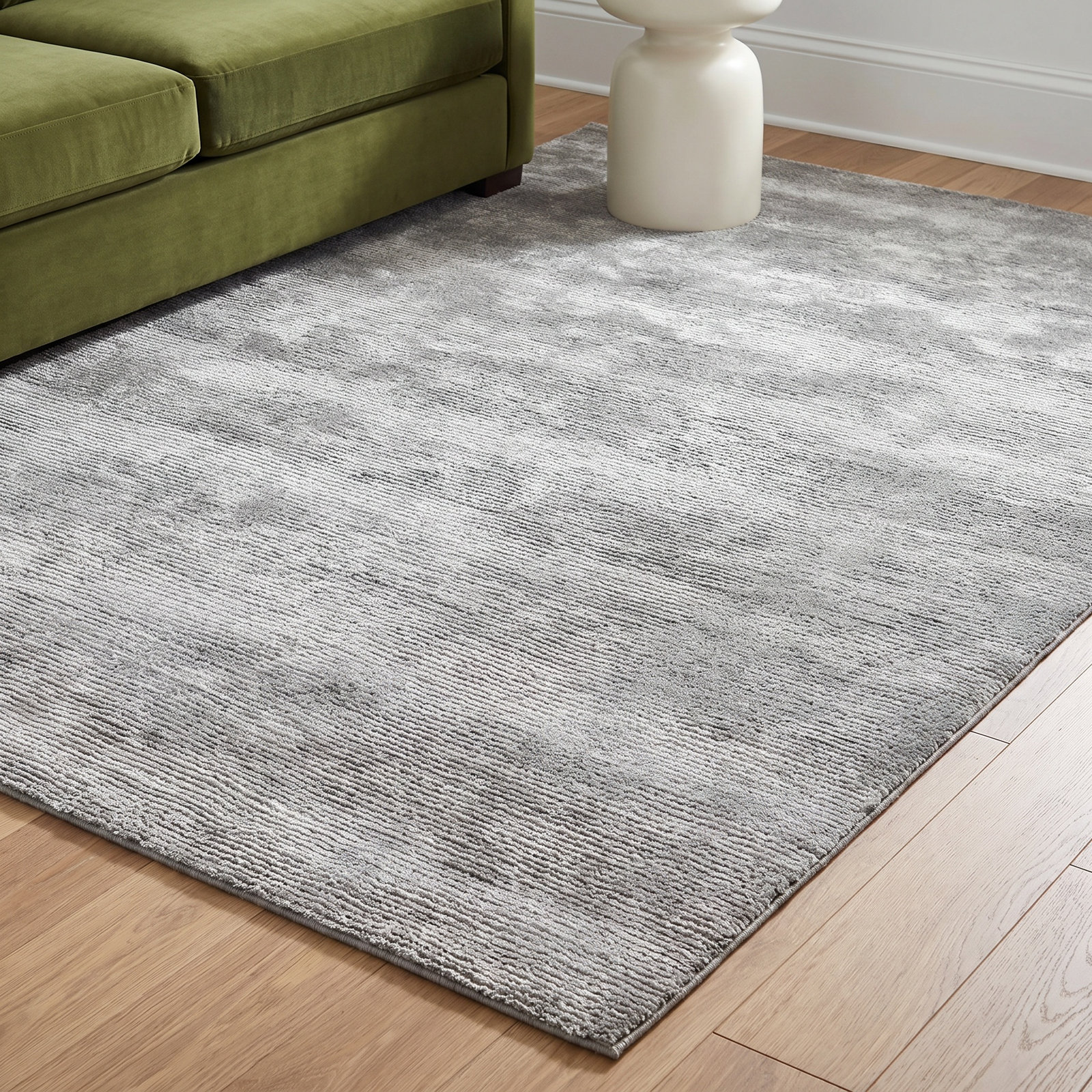 Cliona Hand-Tufted Jute Rug, Rectangle 5'x8'