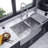 33'' L Double Bowl Stainless Steel Kitchen Sink