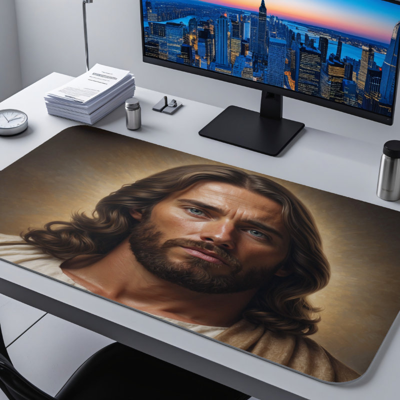 Polyester Desk Pad, 23.6x13.8