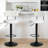 Burgos Swivel Upholstered Adjustable Height Counter Stool-313982943